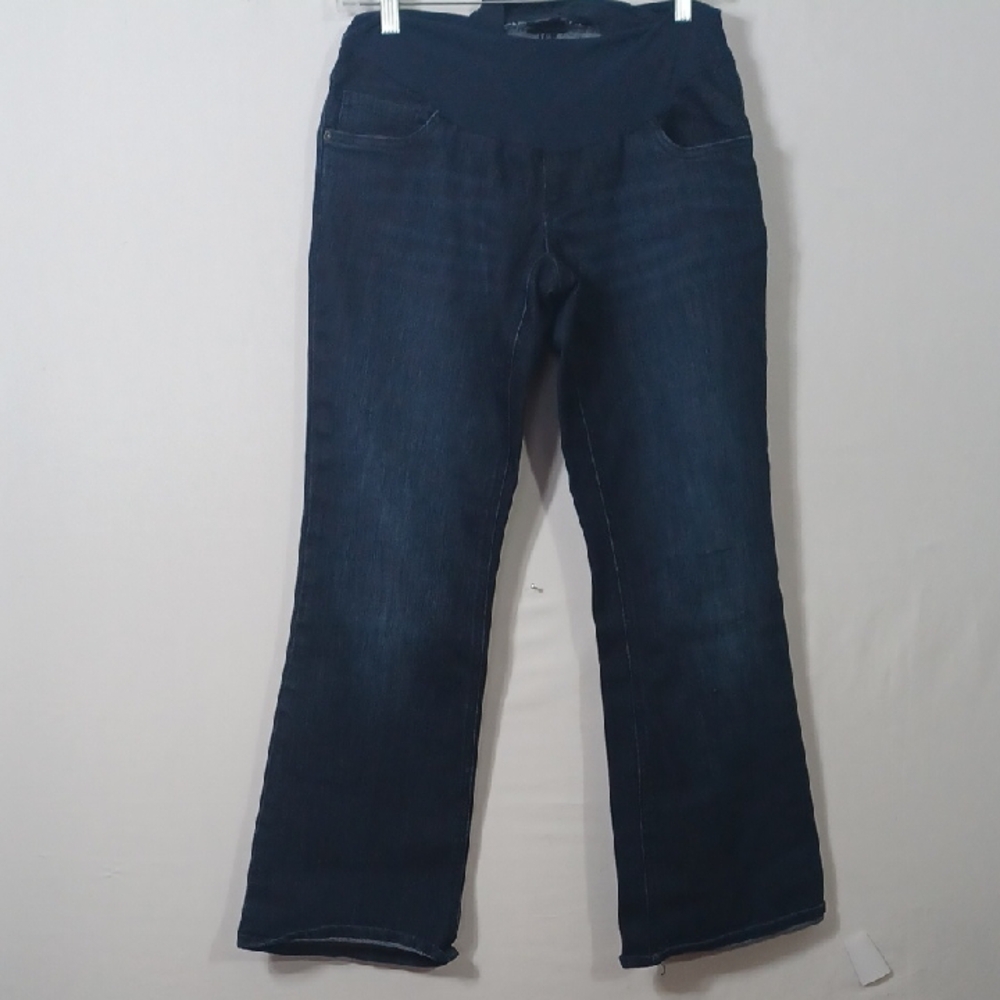 Motherhood Dark Blue Flare Jeans